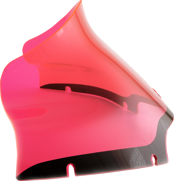Klock Werks Kolor Flare Windshield - 9" - Pink Ice - Fltr Kww-01-0635