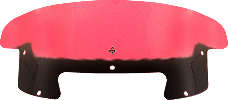 Kolor Flare Windshield - 8" - Pink - Indian Kww-04-0627