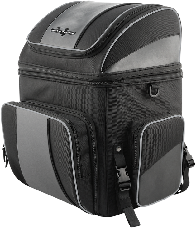 Nelson Rigg Destination Backrest Rack Bag - Black Nr-230