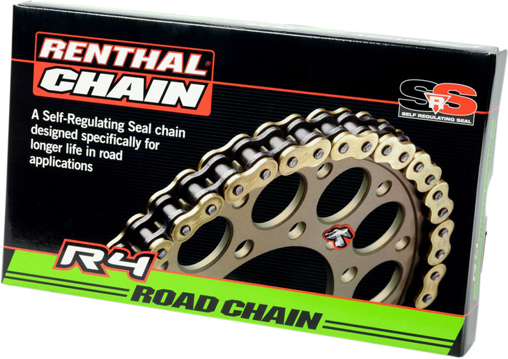 Renthal 525 R4 Srs - Road Chain - 120 Links C344