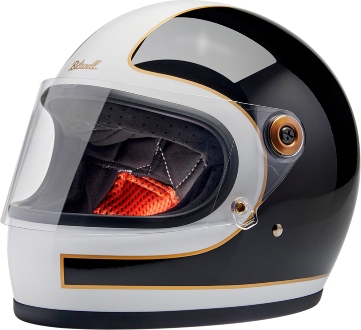 Gringo S Helmet - Gloss White/Black Tracker - Small 1003-566-502