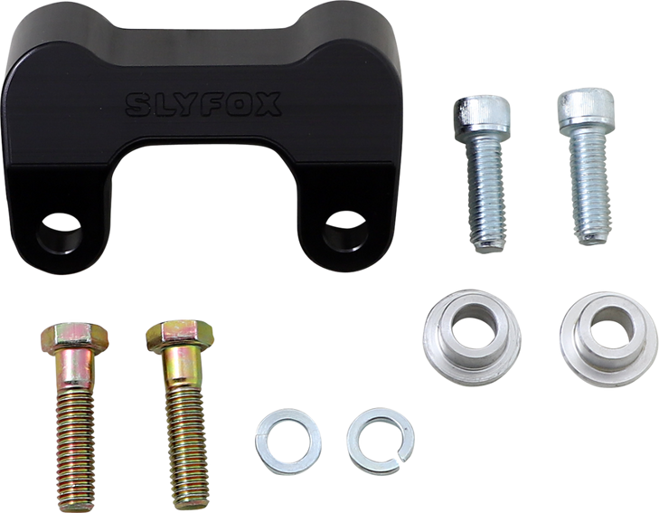 Slyfox Relocation Bracket - Riser - Black Tm-Sly1