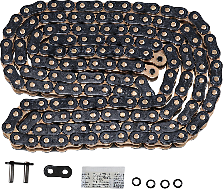 Ek 525 Zvx3 - Sportbike Chain - 160 Links - Black/Gold 525Zvx3-160Kg