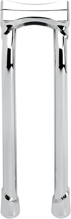Biltwell Risers - Murdock - Oversized - Pullback - 14" - Chrome 6414-105-14