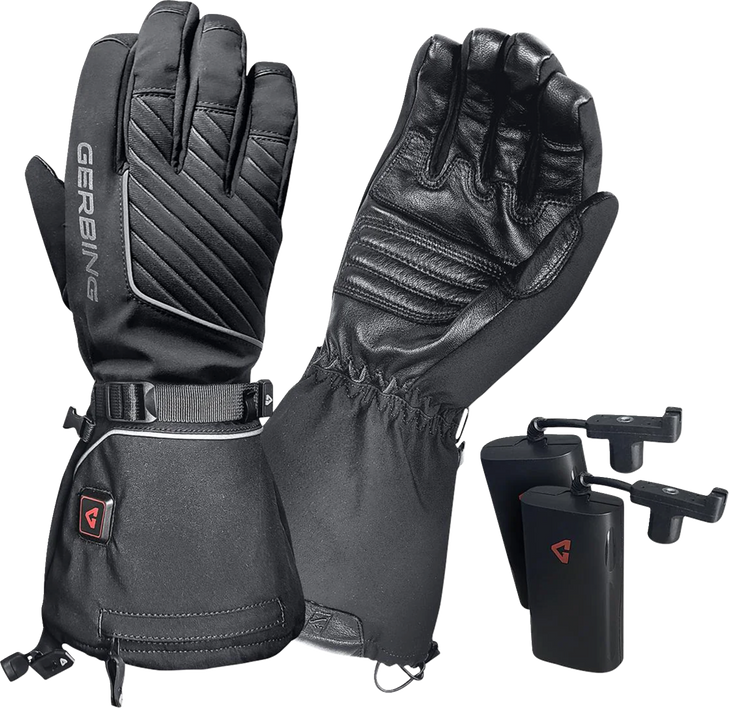 Gerbing Heated Clothing Women'S 7 V Atlas Ultra-Flex Battery Heated Gloves - Black - Xs Ger-Afgv-7V-W-Xs