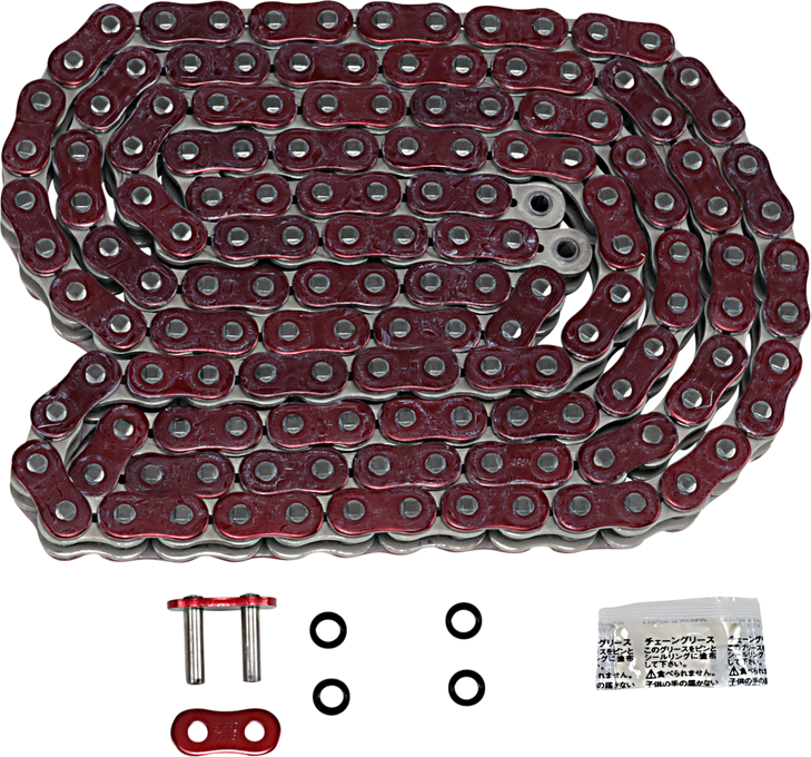 Ek 530 Zvx3 - Sportbike Chain - 150 Links - Red 530Zvx3-150Ar