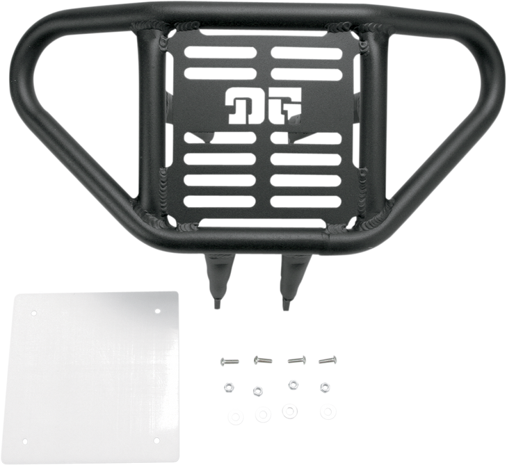Dg Performance Front Bumper - Black - Yamaha 555-4509X