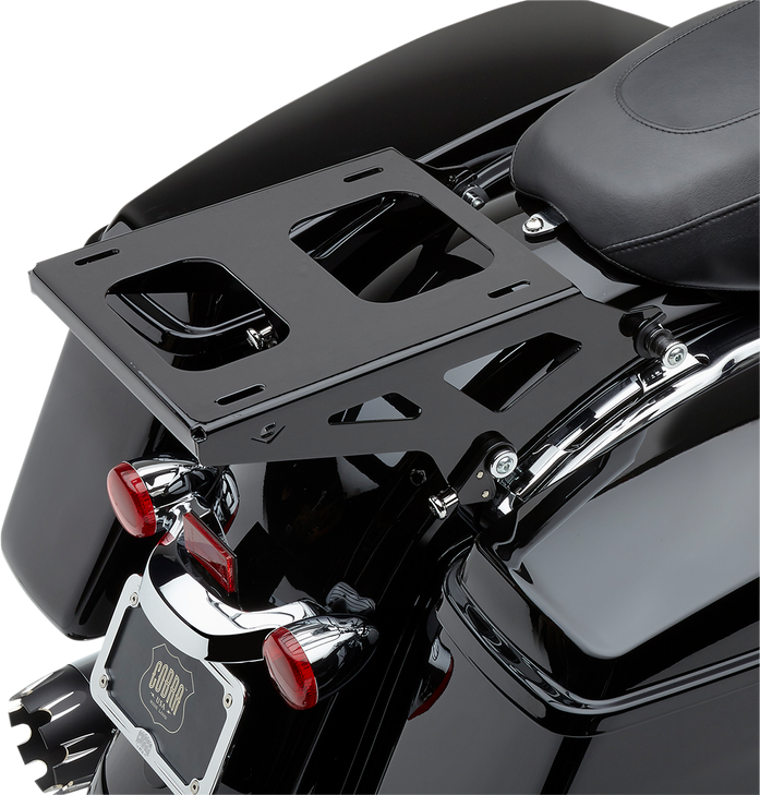 Cobra 2-Up Tour-Pak Mount - Black 602-2702B