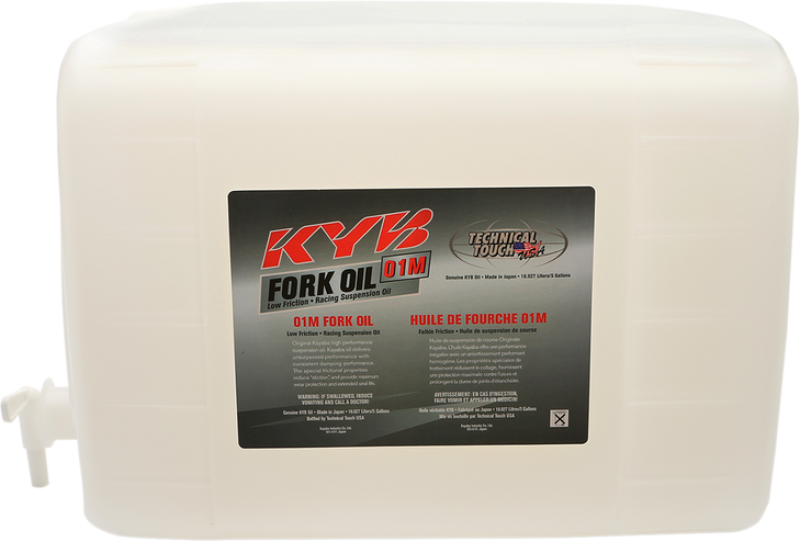 Kyb 01M Front Fork Oil - 5 U.S. Gal. 130010060201