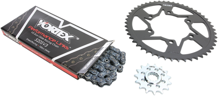 Vortex Steel Chain Kit - Black Ck6349