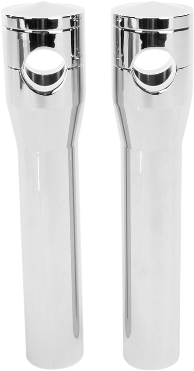 Accutronix Risers - 8" - Chrome Hrs1358-C