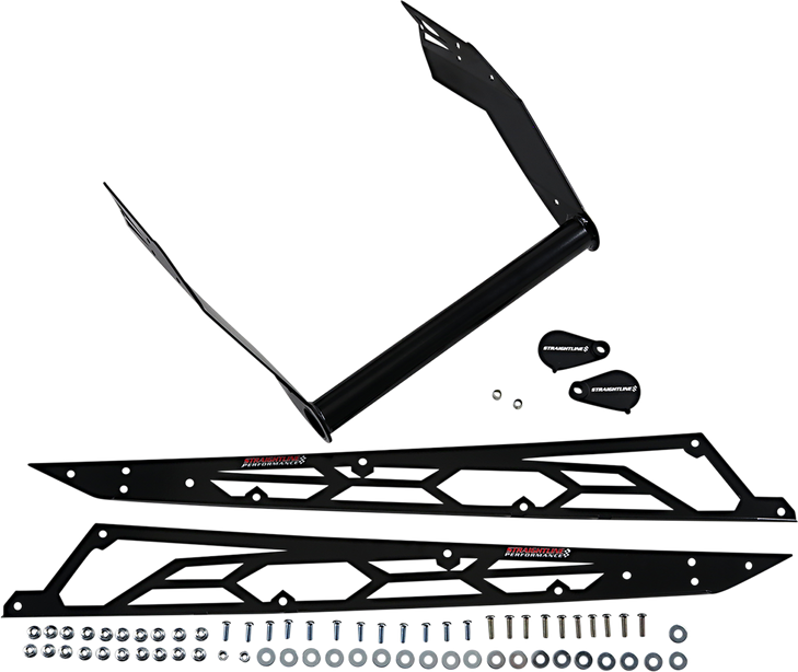 Straightline Performance Hide "N" Go Bumper - Black - Polaris 182-115