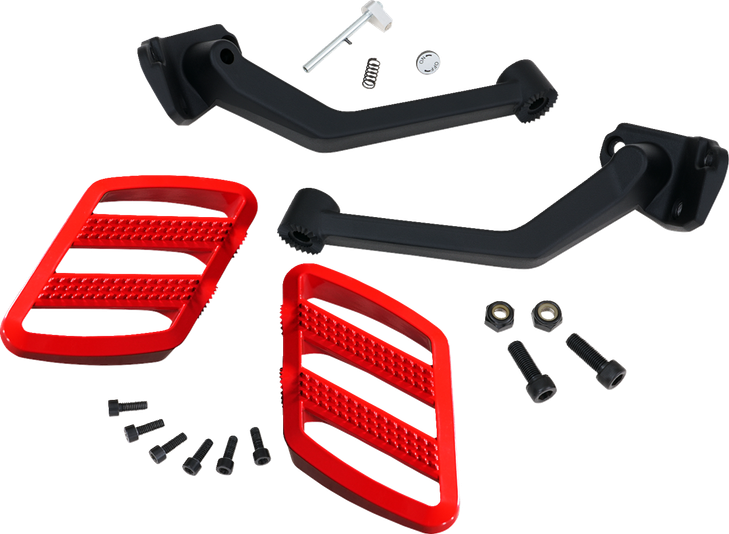 Combat Boards - Passenger - Red - Ryker '19-'24 41-428Rd