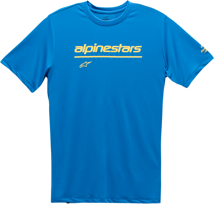 Tech Line Up Performance T-Shirt - Bright Blue - Xl 121173800760Xl