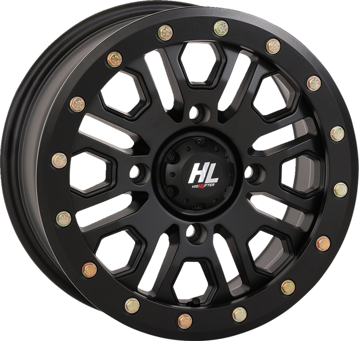 High Lifter Wheel - Hl23 Beadlock - Front/Rear - Matte Black - 14X7 - 4/137 - 5+2 (+38 Mm) 14Hl23-1437