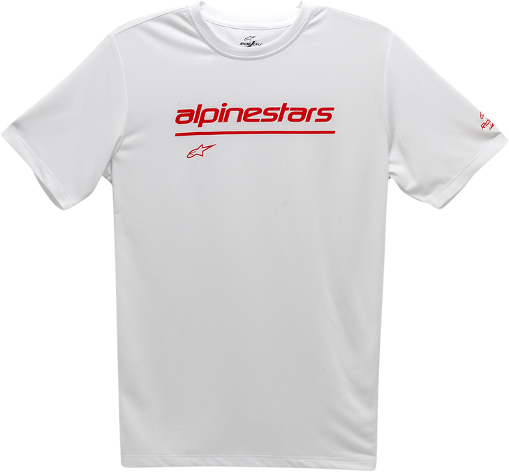 Tech Line Up Performance T-Shirt - White - Xl 121173800020Xl