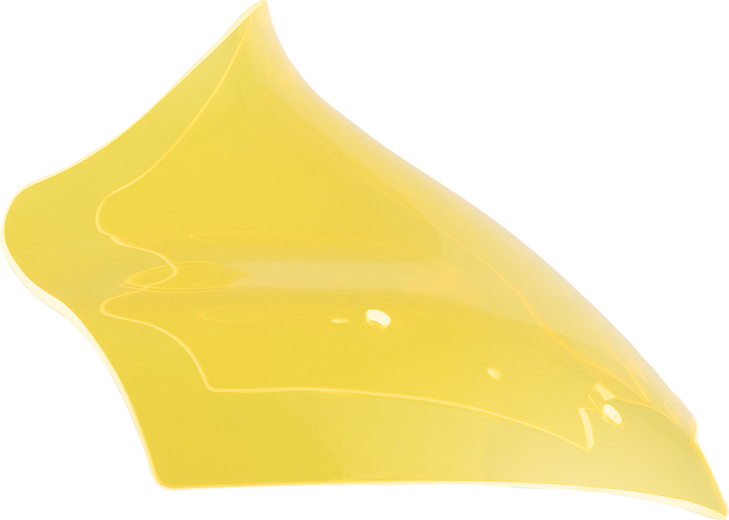 Kolor Flare Windshield - 10" - Yellow Ice - Fltr Kww-01-0712