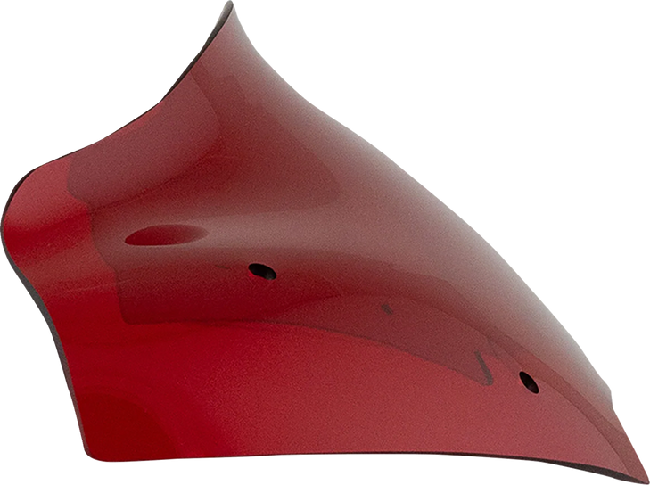 Kolor Flare Sport Windshield - 8" - Red - Fltr Kww-01-0755