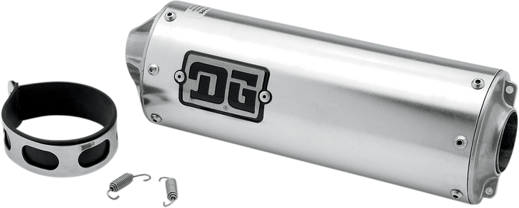 Dg Performance Universal Slip-On Exhaust - Oval 03-9000