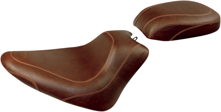 Mustang Wide Tripper Rear Seat - Brown 76765