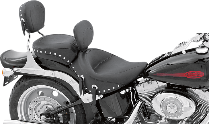 Mustang Wide Rear Seat - Studded - Black - Fl/Fx '06-'17 79533
