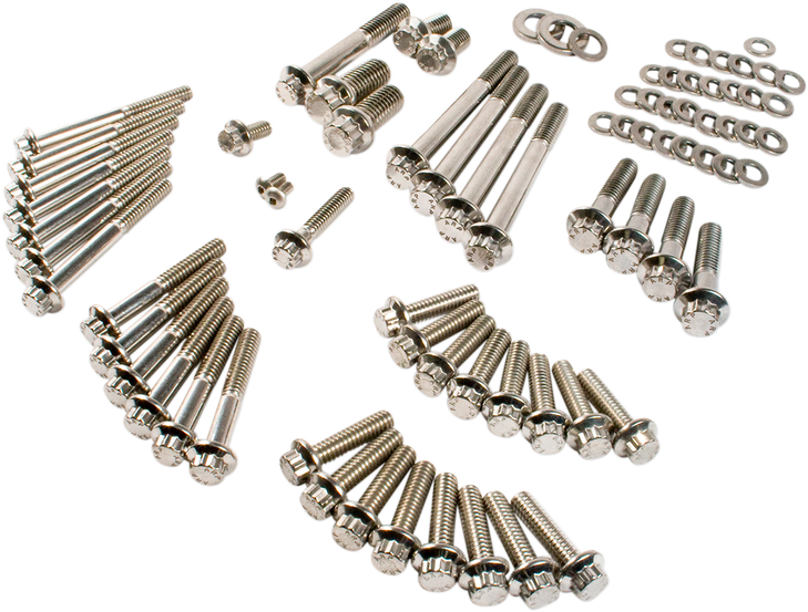 Feuling Oil Pump Corp. Fastener Kit - External Engine - 12-Point - Xl 3060
