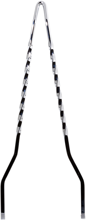 Cycle Visions Twisted Sticks Sissy Bar - Black - 30" Cv-8040B