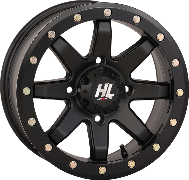 High Lifter Wheel - Hl9 Beadlock - Front/Rear - Matte Black - 15X7 - 4/137 - 4+3 15Hl09-1436