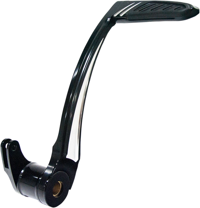 Performance Machine (Pm) Rear Brake Lever - Fl '14-'21 - Black/Chrome 0032-1082-Bm
