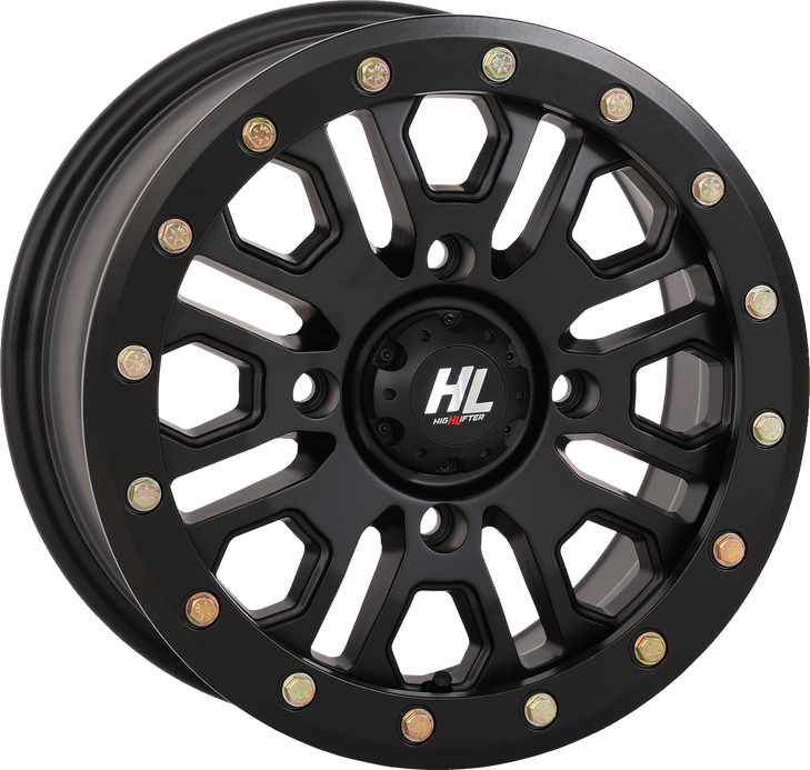 High Lifter Wheel - Hl23 Beadlock - Front/Rear - Matte Black - 15X7 - 4/156 - 5+2 (+38 Mm) 15Hl23-1456