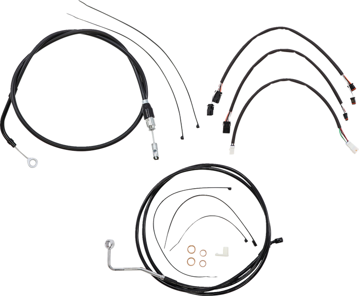 Magnum Shielding Xr Handlebar Installation Kit - Black 4861172