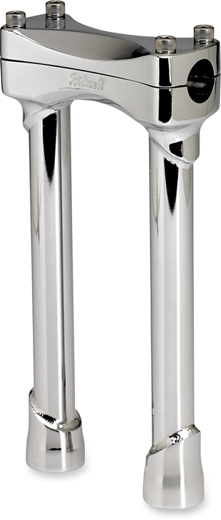 Biltwell Risers - Murdock - 10" - Chrome 6403-105-10