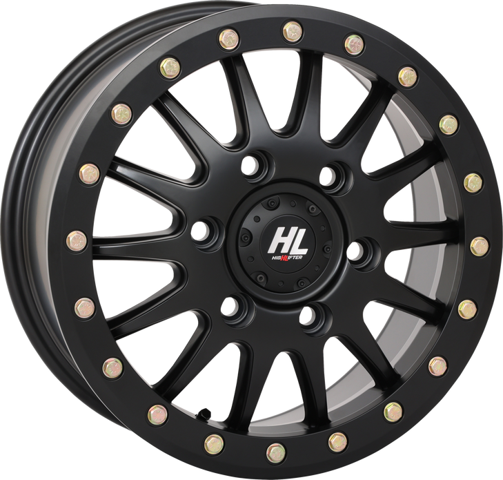 High Lifter Wheel - Hl24 - Front/Rear - Black - 15X7 - 6/5.5 - 5+2 (+38 Mm) 15Hl24-1465