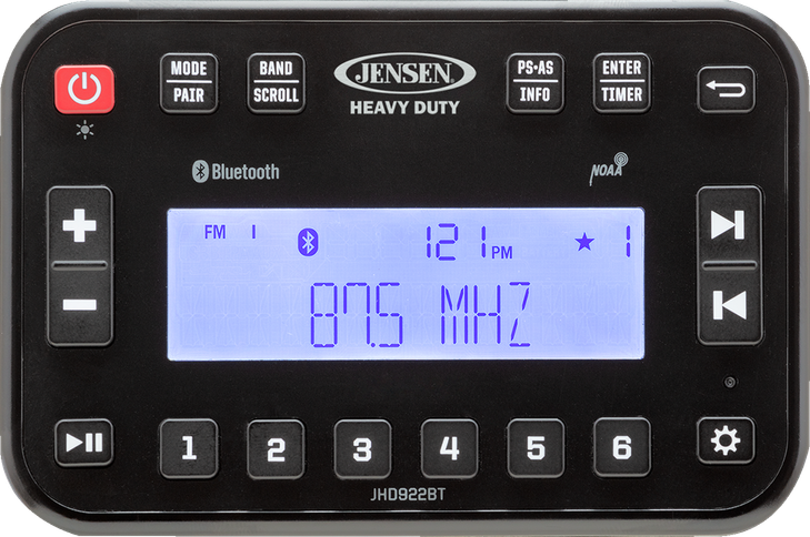 Jensen Bluetooth Stereo Jhd922Bt