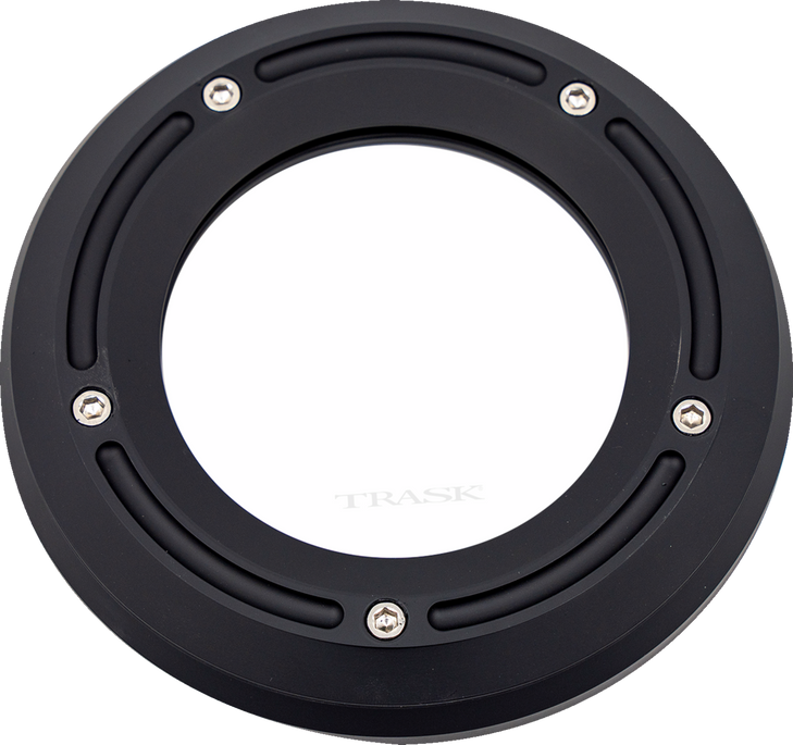 Trask Assault Derby Cover - Matte Black - Softail Tm-0042Mbk