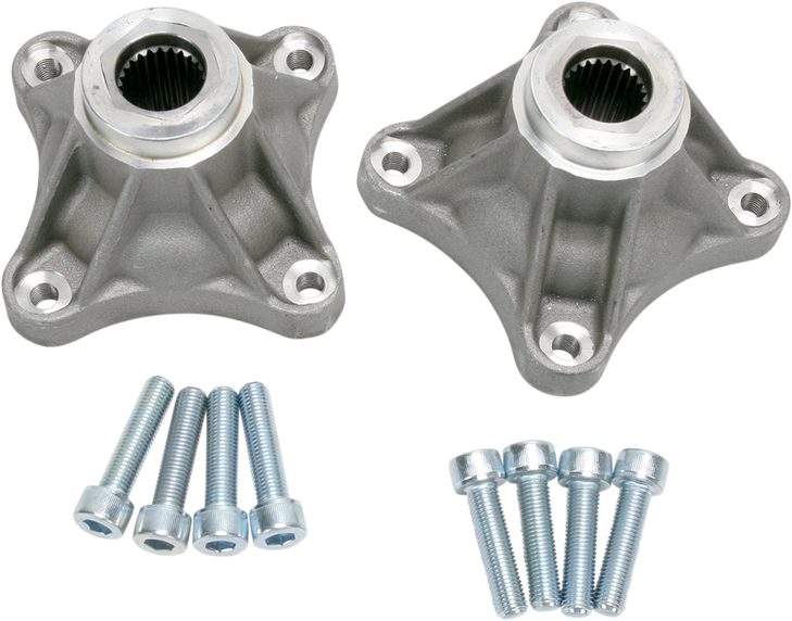 Dura Blue Wheel Hubs - 4 X 115 Mm - 24-Spline +1" - Yamaha Warrior/Raptor 20-1340X