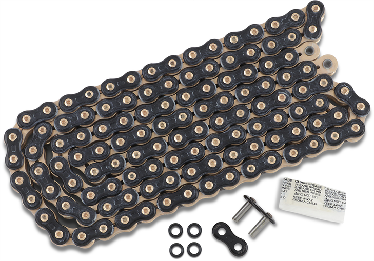 Threed 520 Z - Drive Chain - 120 Links - Black/Gold 520Z3D-120Kg