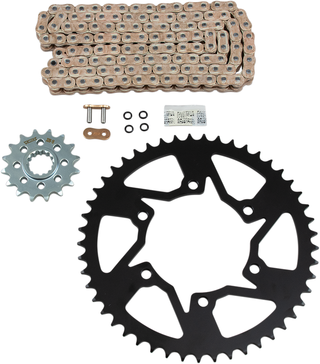 Vortex Steel Chain Kit - Gold - Yamaha - Yzf-R1 - '09-'14 Ckg6364