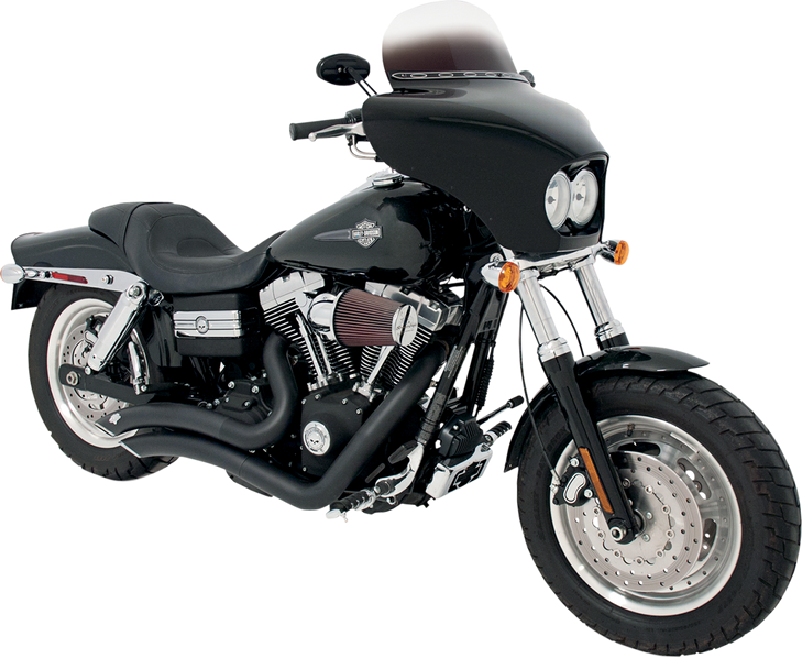 Memphis Shades Batwing Fairing - Fat Bob Mem7161