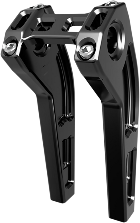 Slyfox Handlebar Riser Kit - Straight - 3-1/2" - Raw Tm-Sly17