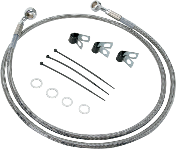 Drag Specialties Line Brk Fr00-07Flst Ss+4