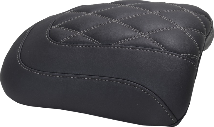 Mustang Seat Rear Cowl Dbl Diam Gun Metal Gray Thread 88611Gm