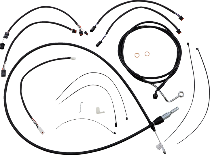 Magnum Shielding Xr Handlebar Installation Kit - Black 4861131