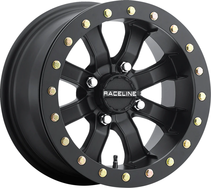 Raceline Wheels Wheel - Black Mamba - Beadlock - Front/Rear - Black - 15X7 - 4/156 - 0 Mm A71B-57056-00