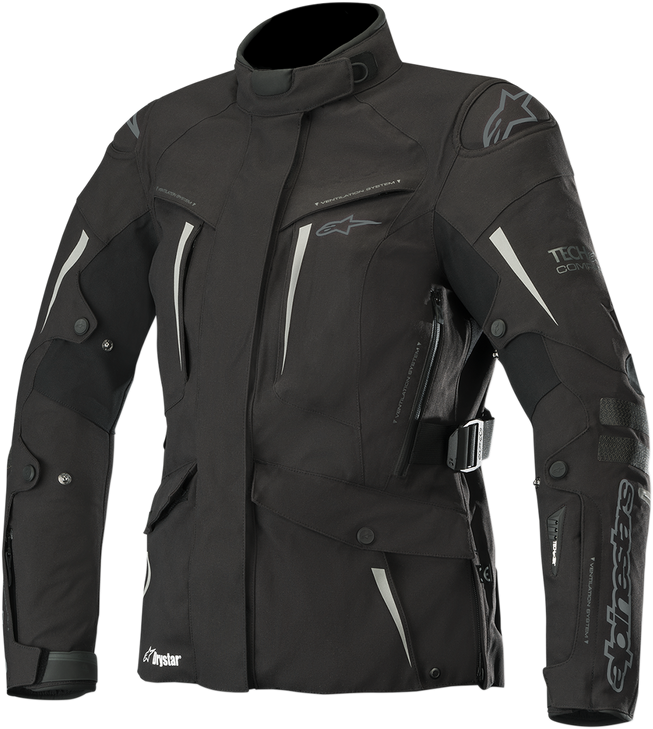Stella Yaguara Drystar Jacket - Black/Anthracite - Large 3213218-104-L