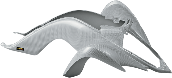 Maier Front Fender - White Carbon Fiber-Look 19001-31