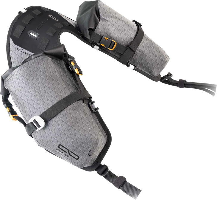 Giant Loop Saddle Bag Mojavi 12L Gray Msb25-Rt-G