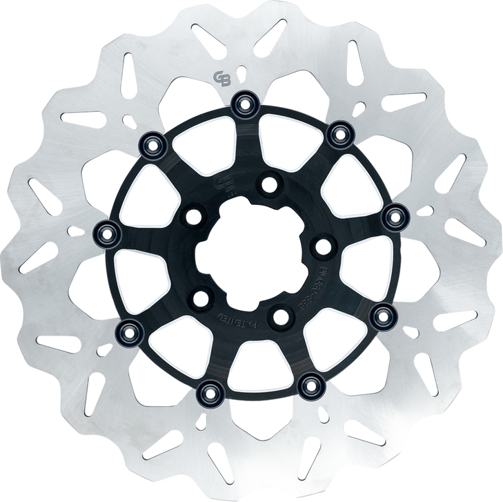Gbrakes Brake Rotor Rear Floating Wave Cc Gbdu013