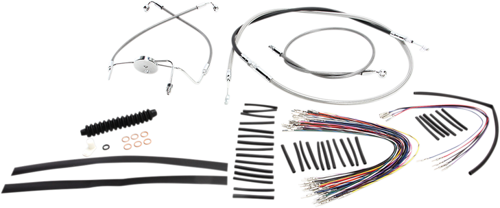 Magnum Shielding Xr Handlebar Installation Kit - Stainless Steel 589302