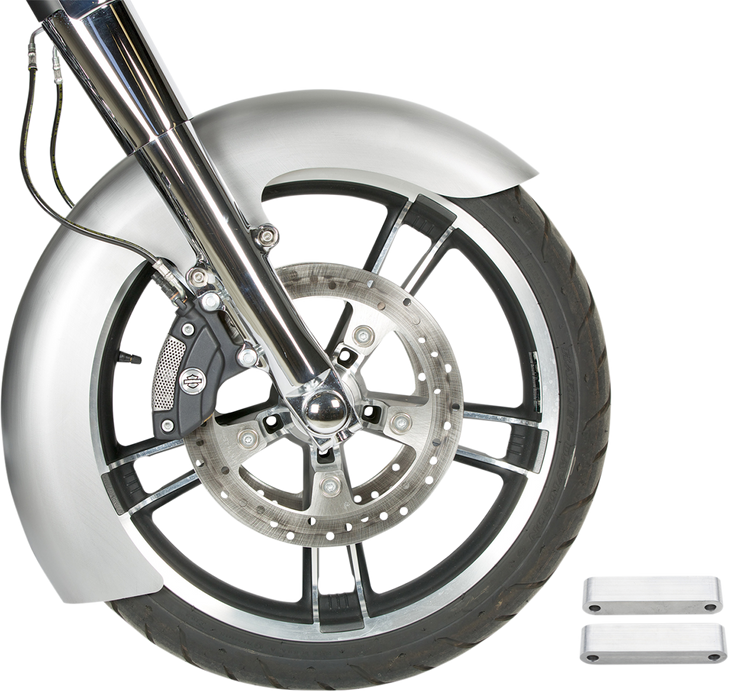 Russ Wernimont Designs Custom Dresser Front Fender For 21" Wheel - Steel - Ls-2 Style - 5.5" W X 43" L Rwd-50137